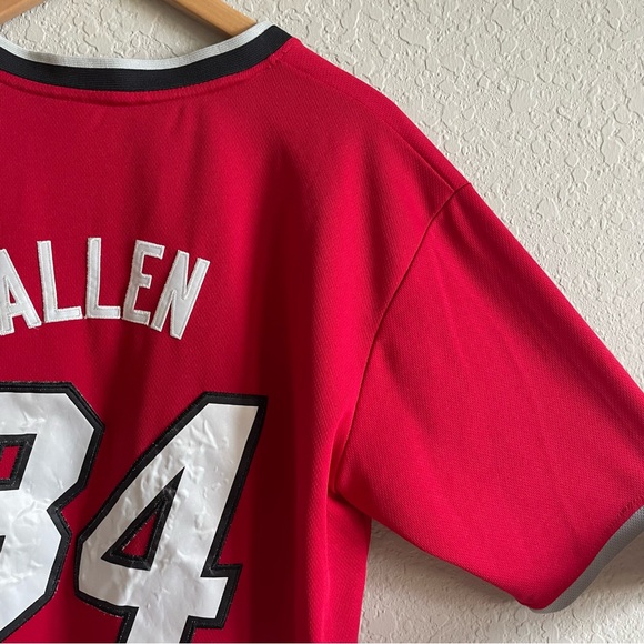 Adidas NBA Miami Heat #43 Ray Allen Stitched Short Sleeve Jersey RARE Men’s L - Picture 12 of 15